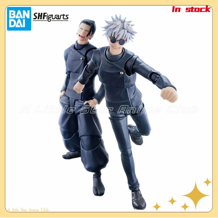 In Stock Original BANDAI SPIRITS S.H.Figuarts Jujutsukaisen Geto Suguru/Satoru Gojo Action Figure Ornament
In Stock Original BANDAI SPIRITS S.H.Figuarts Jujutsukaisen Geto Suguru/Satoru Gojo Action Figure Ornament