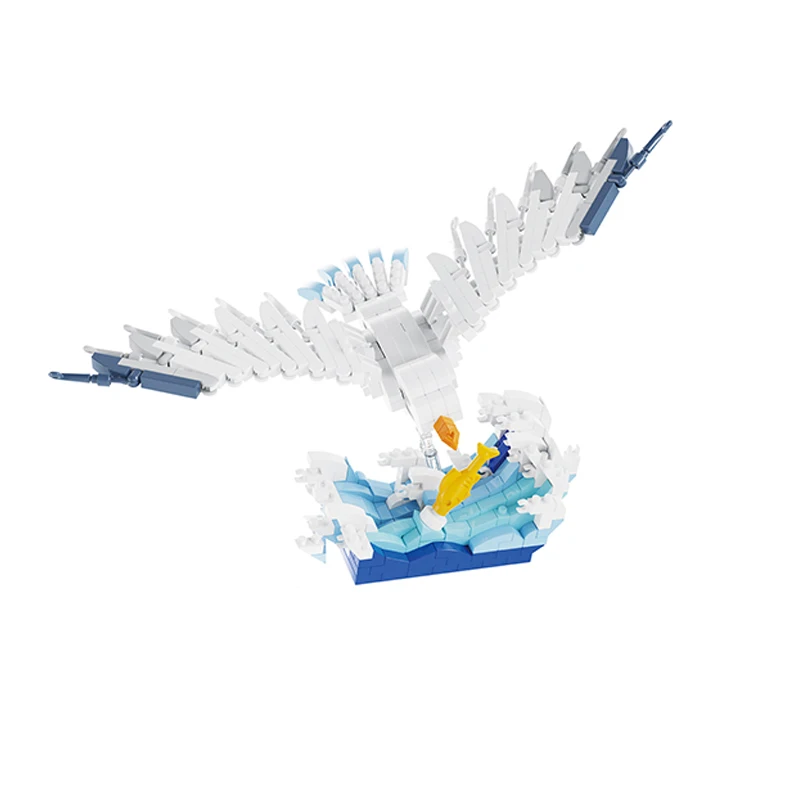 646pcs Micro-particle Seagull Building Blocks Bird Series Compatible with Legoes Children's Educational DIY Assembly Bricks Toys
646pcs Micro-particle Seagull Building Blocks Bird Series Compatible with Legoes Children's Educational DIY Assembly Bricks Toys