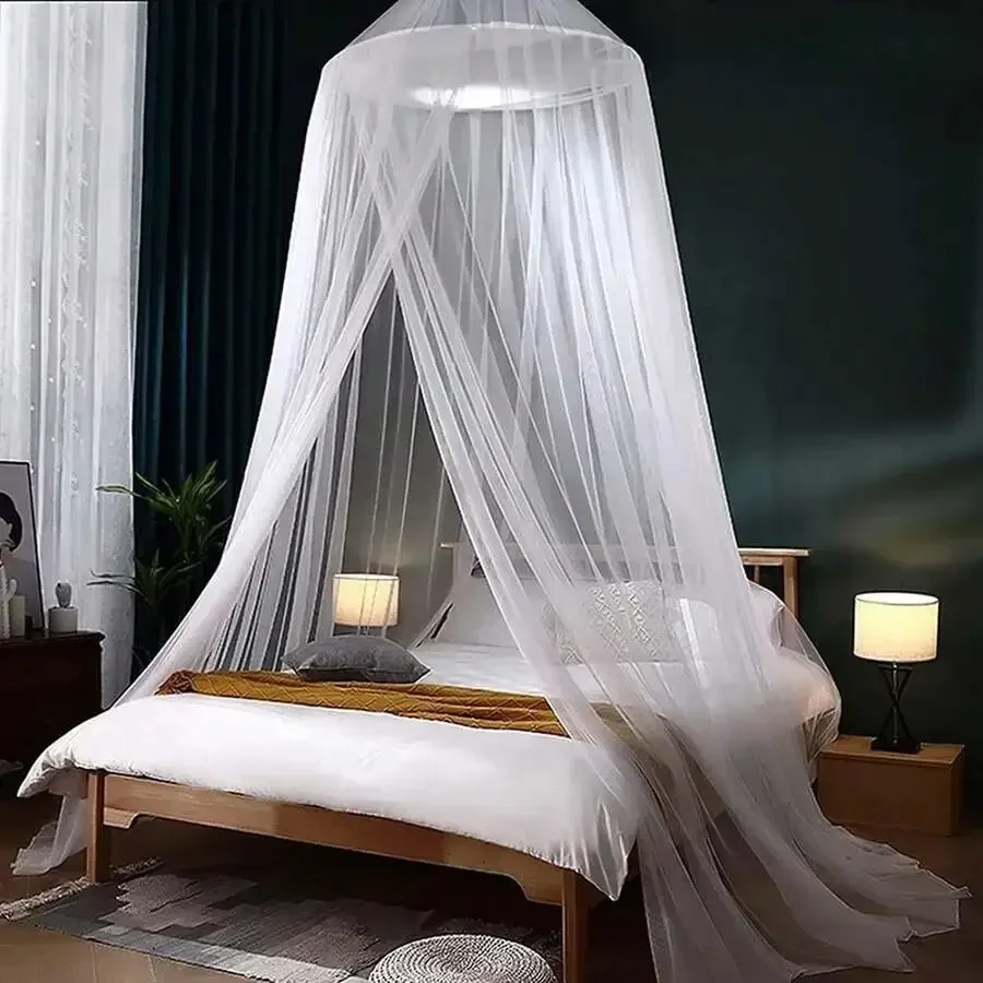 1 Piece - White/Black Packed Dome Mosquito Net Cover, Princess Canopy Bed Curtain For Queen Size Full Size, Dome Mosquito
1 Piece - White/Black Packed Dome Mosquito Net Cover, Princess Canopy Bed Curtain For Queen Size Full Size, Dome Mosquito