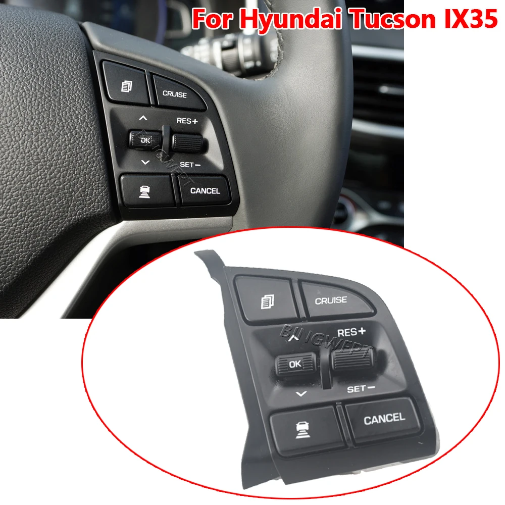 Оригинальная Кнопка управления круиз-контролем на руль 96720D3200 для Hyundai Tucson IX35 2015- 2019 1,6 T/2,0 96710D3500
Оригинальная Кнопка управления круиз-контролем на руль 96720D3200 для Hyundai Tucson IX35 2015- 2019 1,6 T/2,0 96710D3500