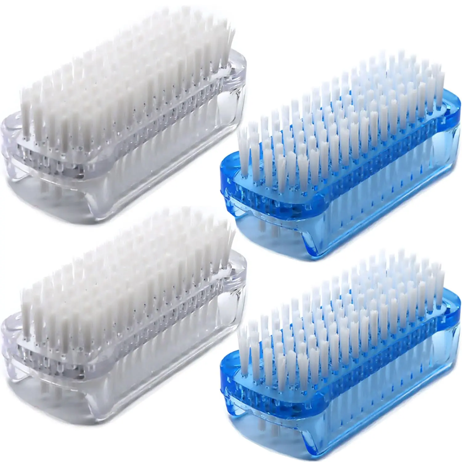 4Pcs Dual-Sided Nail Brush, Soft & Stiff Bristles for Hands, Feet, Men, Women, Kids
4Pcs Dual-Sided Nail Brush, Soft & Stiff Bristles for Hands, Feet, Men, Women, Kids