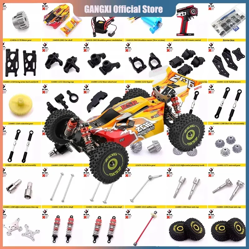 Original Wltoys 144010 1/14 RC Car Spare Parts ESC Swing Arm C Seat Differential Wavebox Tire Gear Shock Absorbers Kit Parts
Original Wltoys 144010 1/14 RC Car Spare Parts ESC Swing Arm C Seat Differential Wavebox Tire Gear Shock Absorbers Kit Parts