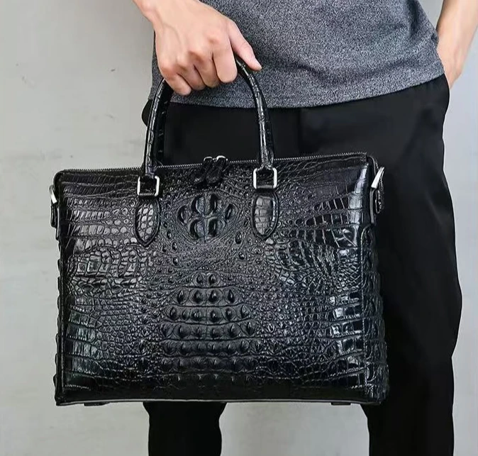 2026 New alligator Laptop Bags Cow Genuine Leather Men's Briefcase Luxury Brand Male Handbags Men Messenger 14 Inch Computer Bag
2026 New alligator Laptop Bags Cow Genuine Leather Men's Briefcase Luxury Brand Male Handbags Men Messenger 14 Inch Computer Bag