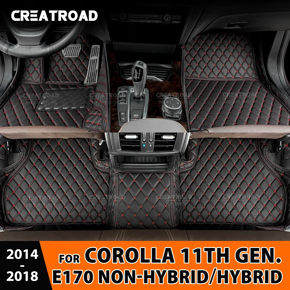 Автомобильные коврики для Toyota Corolla 11-го поколения, негибридные/гибридные 2014 2015 2016 2017 2018, ковер на заказ, аксессуары для интерьера
Автомобильные коврики для Toyota Corolla 11-го поколения, негибридные/гибридные 2014 2015 2016 2017 2018, ковер на заказ, аксессуары для интерьера