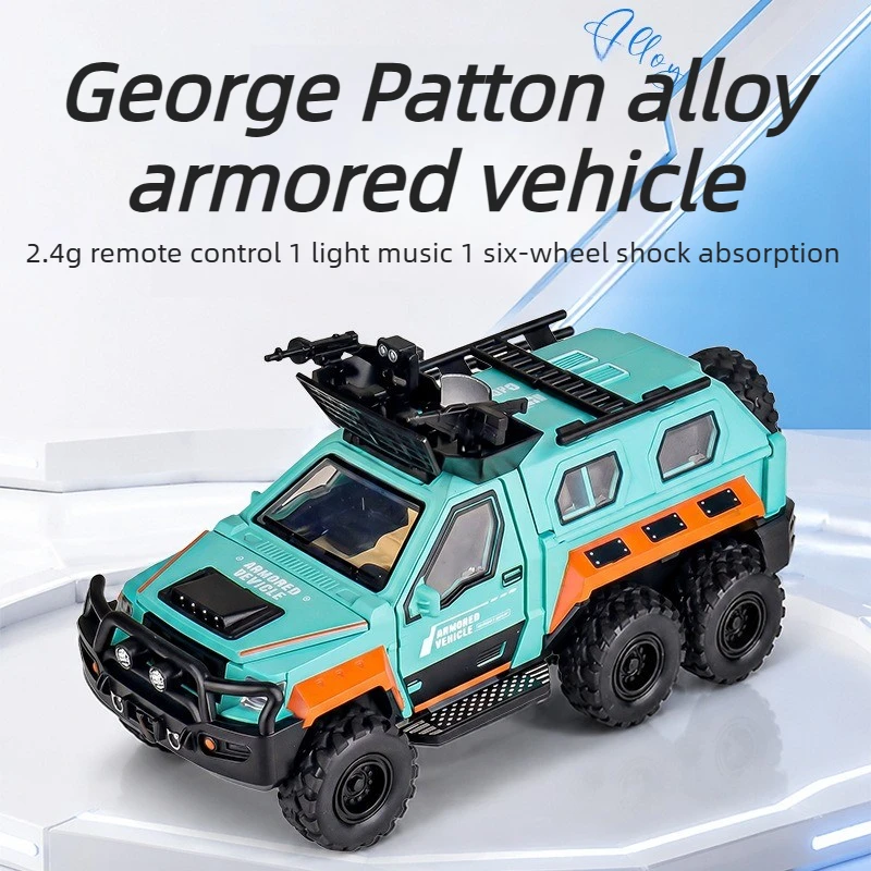 1:24 George Barton Alloy Car Model Pull Back Sound and Light Toy Gift Diecast Alloy Car Model Collectible
1:24 George Barton Alloy Car Model Pull Back Sound and Light Toy Gift Diecast Alloy Car Model Collectible