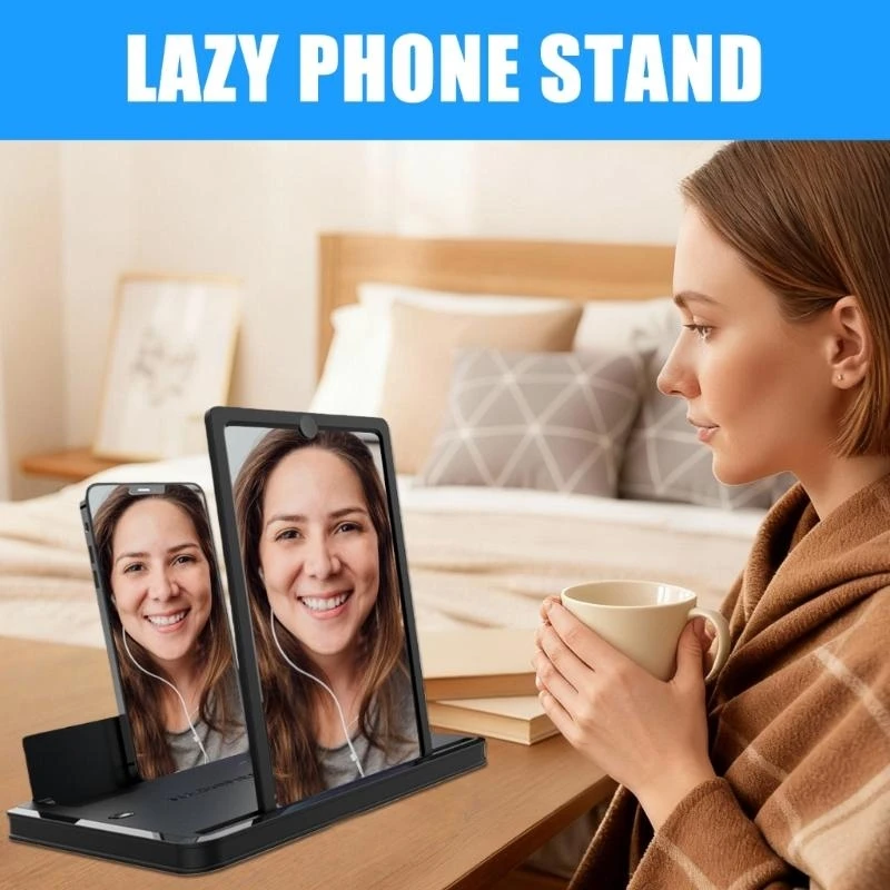 Универсальный расширитель экрана смартфона, вращающаяся подставка, подходит для большинства мобильных телефонов, преобразует в
Универсальный расширитель экрана смартфона, вращающаяся подставка, подходит для большинства мобильных телефонов, преобразует в