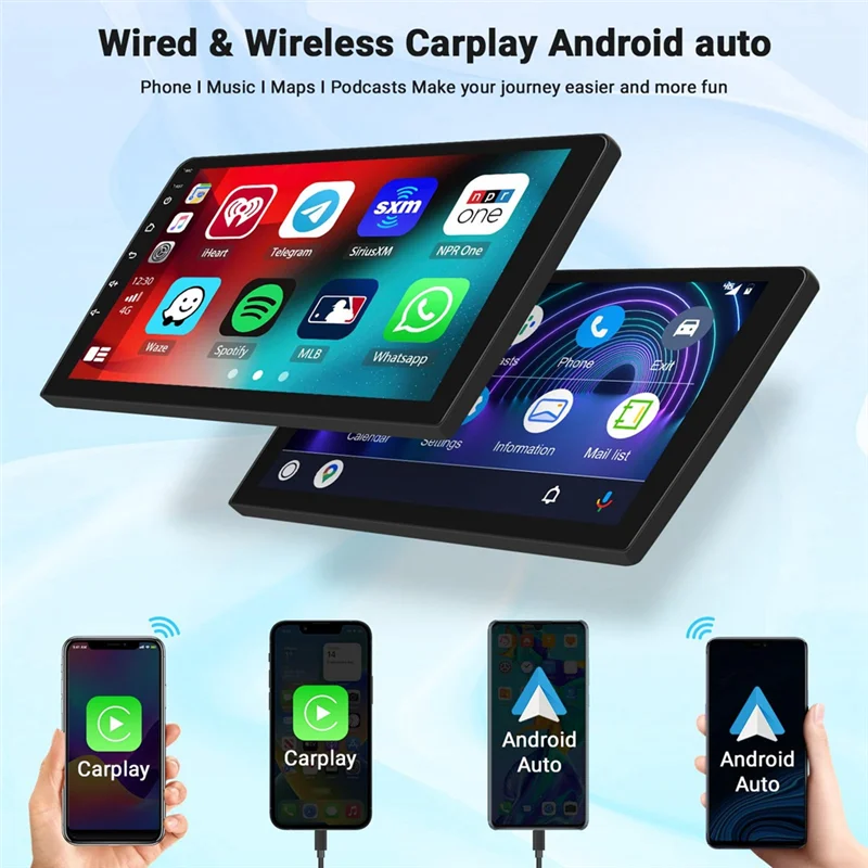 Reliable-Android 13 Car Stereo Wireless Carplay Android Auto, 2Din 9 Inch Touch Screen Car Radio GPS Wifi Bluetooth Backup Camer
Reliable-Android 13 Car Stereo Wireless Carplay Android Auto, 2Din 9 Inch Touch Screen Car Radio GPS Wifi Bluetooth Backup Camer
