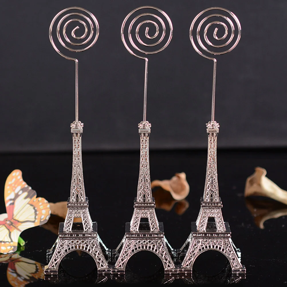 4 Pcs Paper Clips Dining Table Memo Holder Wire Holders Wedding Supplies Number Office
4 Pcs Paper Clips Dining Table Memo Holder Wire Holders Wedding Supplies Number Office