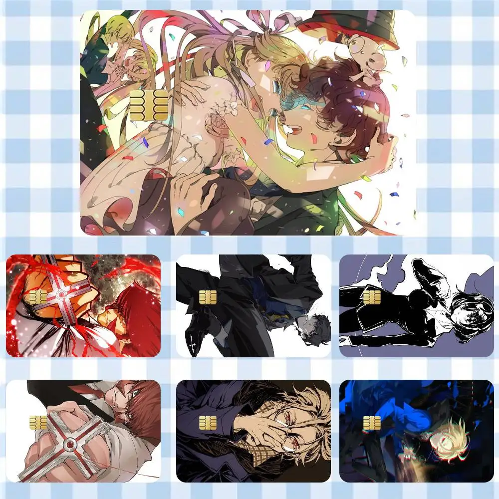 Blood Blockade Battlefront Anime White Sticker Film Tape Skin for Credit Card Debit Card Waterproof Stickers Cartoon
Blood Blockade Battlefront Anime White Sticker Film Tape Skin for Credit Card Debit Card Waterproof Stickers Cartoon