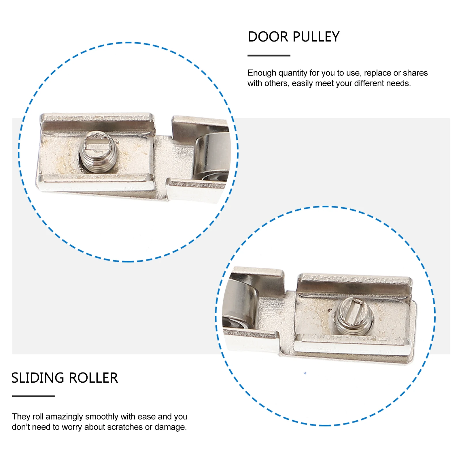 10pcs Stainless Steel Glass Door Sliding Roller Display Cabinet Replacement Pulley Smooth Scratch Resistant Hardware Fittings
10pcs Stainless Steel Glass Door Sliding Roller Display Cabinet Replacement Pulley Smooth Scratch Resistant Hardware Fittings