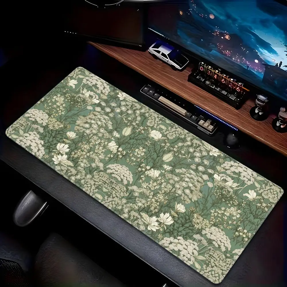 2026 HYBXAXC Mouse Pad Gamer Green Vintage Flowers Home Computer Large Mousepad XXL Playmat Soft Non-Slip Carpet Computer Mat
2026 HYBXAXC Mouse Pad Gamer Green Vintage Flowers Home Computer Large Mousepad XXL Playmat Soft Non-Slip Carpet Computer Mat