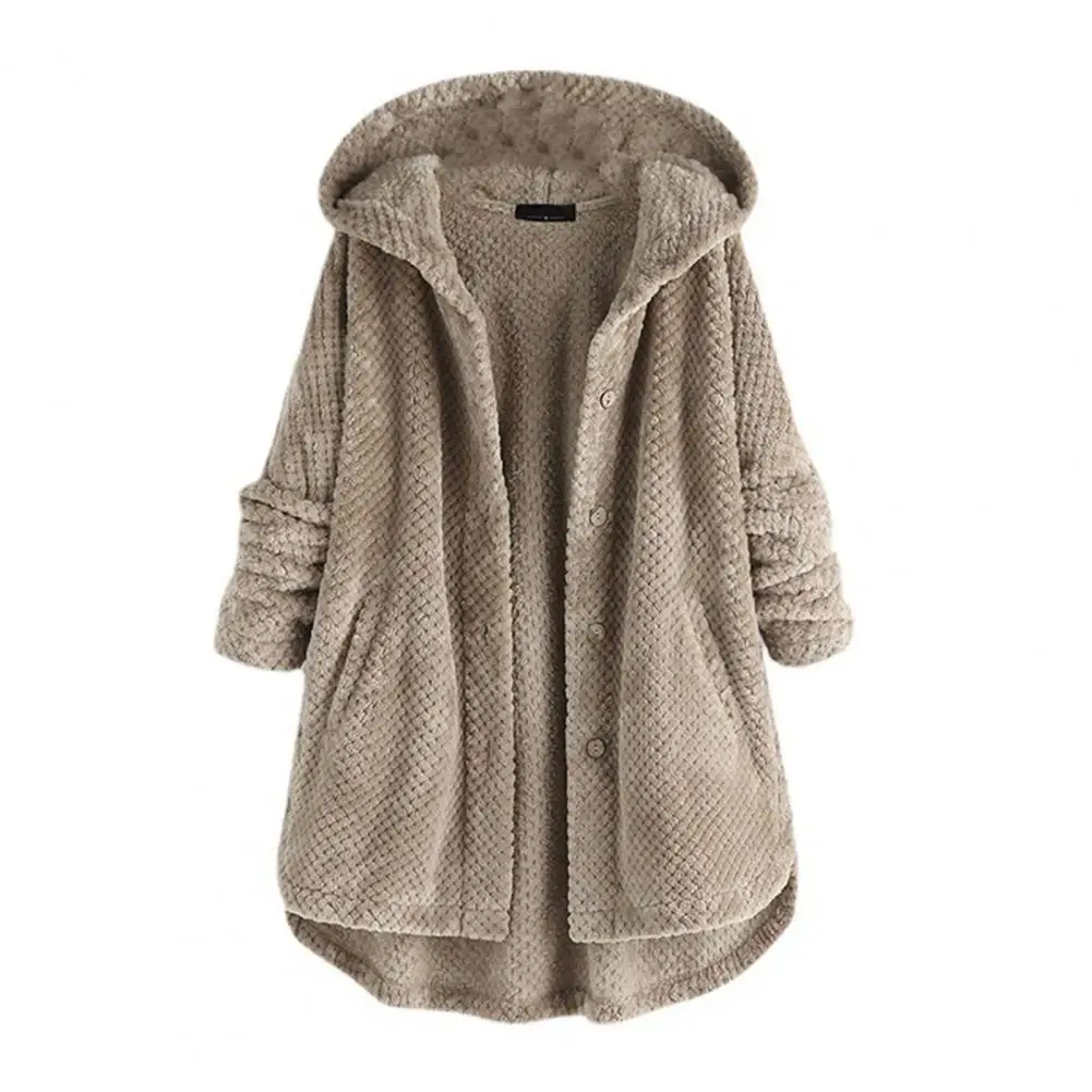 Double-sided Plush Stylish Irregular Hem Pure Color Winter Hoodie Coat Outwear Hoodie Coat Hat for Dating
Double-sided Plush Stylish Irregular Hem Pure Color Winter Hoodie Coat Outwear Hoodie Coat Hat for Dating