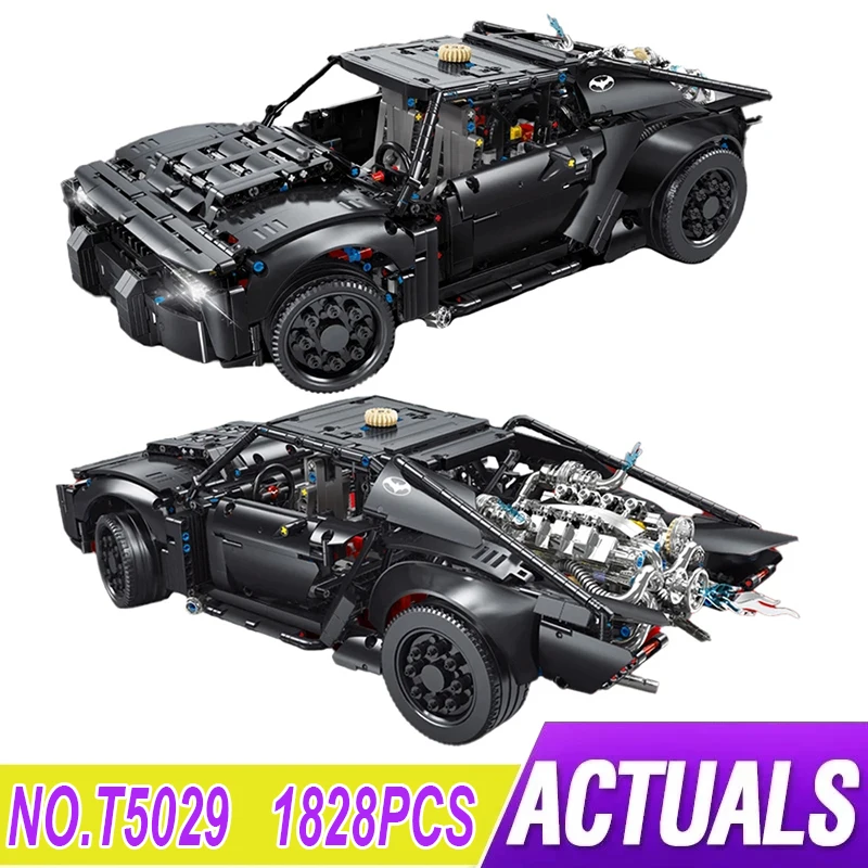 T5029 High Technical Black Super Car 1828PCS Building Blocks Bricks Educational Puzzle Toys Birthday Gifts
T5029 High Technical Black Super Car 1828PCS Building Blocks Bricks Educational Puzzle Toys Birthday Gifts