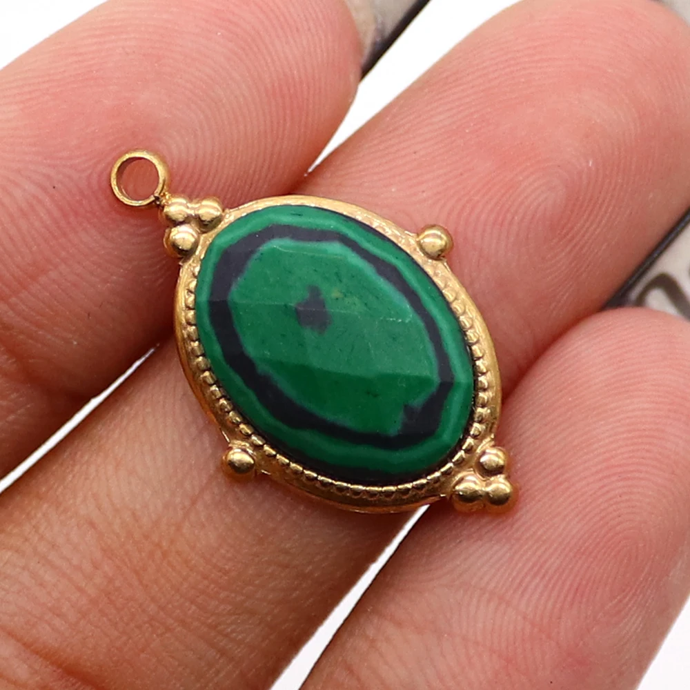 Classic Oval Cut Rhodochrosite Amethyst Natural Stone Inlaid Silver-Plated Single-Hole Pendant DIY Jewelry Accessories Gifts
Classic Oval Cut Rhodochrosite Amethyst Natural Stone Inlaid Silver-Plated Single-Hole Pendant DIY Jewelry Accessories Gifts