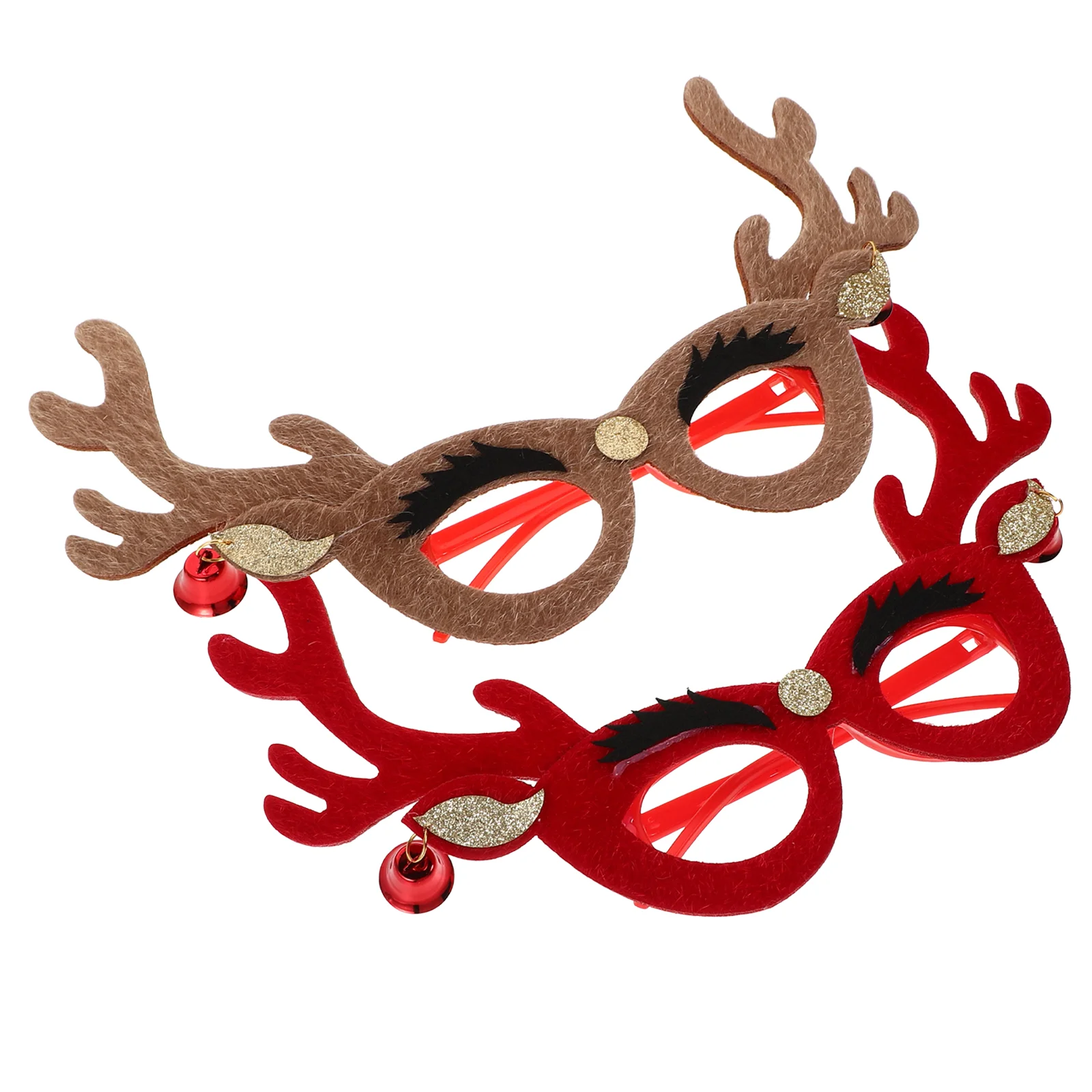 2 PCS Elk Glasses Frames Xmas Prop Cartoon Party Eyeglasses Props Christmas Photo Non-woven Fabric
2 PCS Elk Glasses Frames Xmas Prop Cartoon Party Eyeglasses Props Christmas Photo Non-woven Fabric