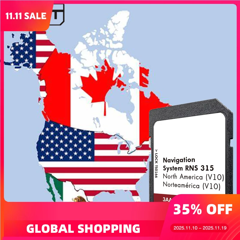 SD GPS Card RNS 315 Navigation for VW CC/EOS/Golf/Jetta/Passat/Tiguan Vehicle Upgrade 2018 United States Mexico Map Accessories
SD GPS Card RNS 315 Navigation for VW CC/EOS/Golf/Jetta/Passat/Tiguan Vehicle Upgrade 2018 United States Mexico Map Accessories