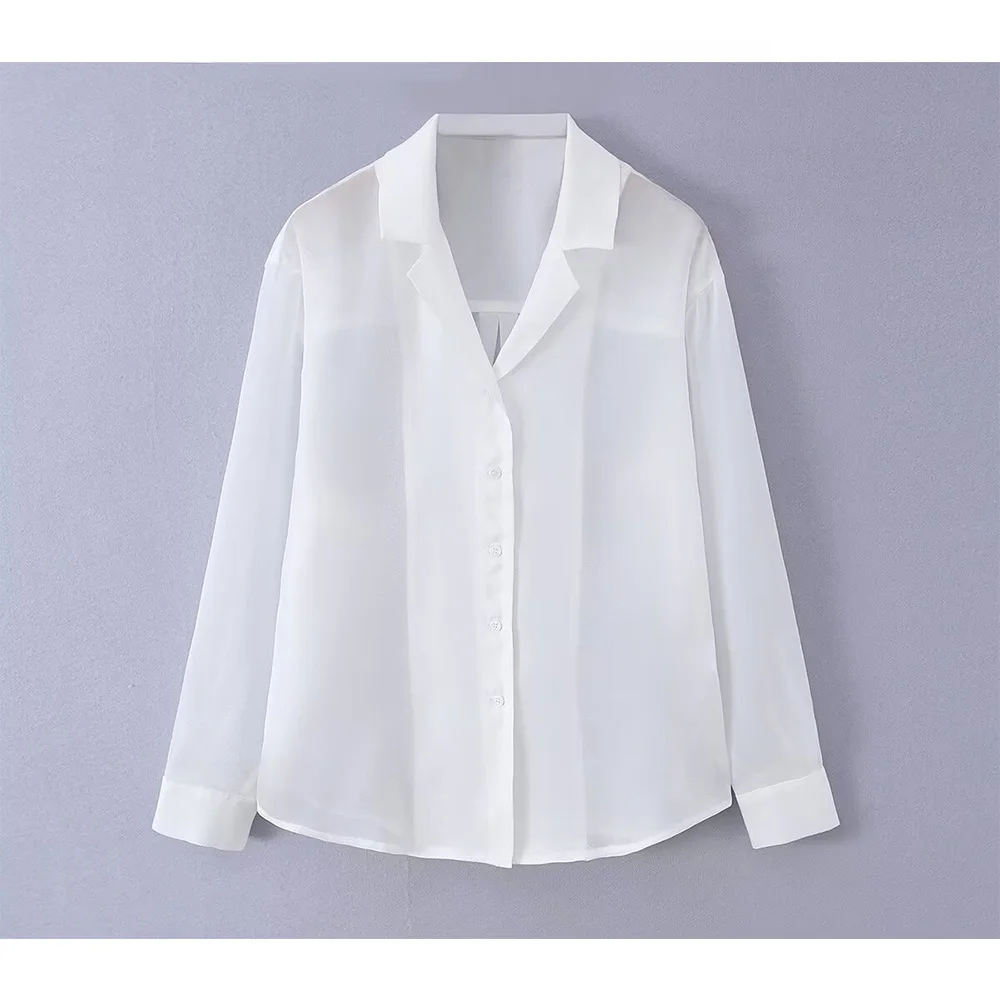WOMAN 2026 Summer New Fashion Single-breasted Blouses Retro Long Sleeve Pleated Casual Female Shirts Blusas Chic Tops
WOMAN 2026 Summer New Fashion Single-breasted Blouses Retro Long Sleeve Pleated Casual Female Shirts Blusas Chic Tops