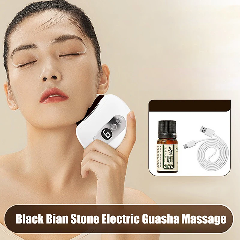 Electric GuaSha Face Body Massager Hot Black Stone Needle Heating Vibration Scraping Fat Burner Wrinkle And Puffiness Reduction
Electric GuaSha Face Body Massager Hot Black Stone Needle Heating Vibration Scraping Fat Burner Wrinkle And Puffiness Reduction