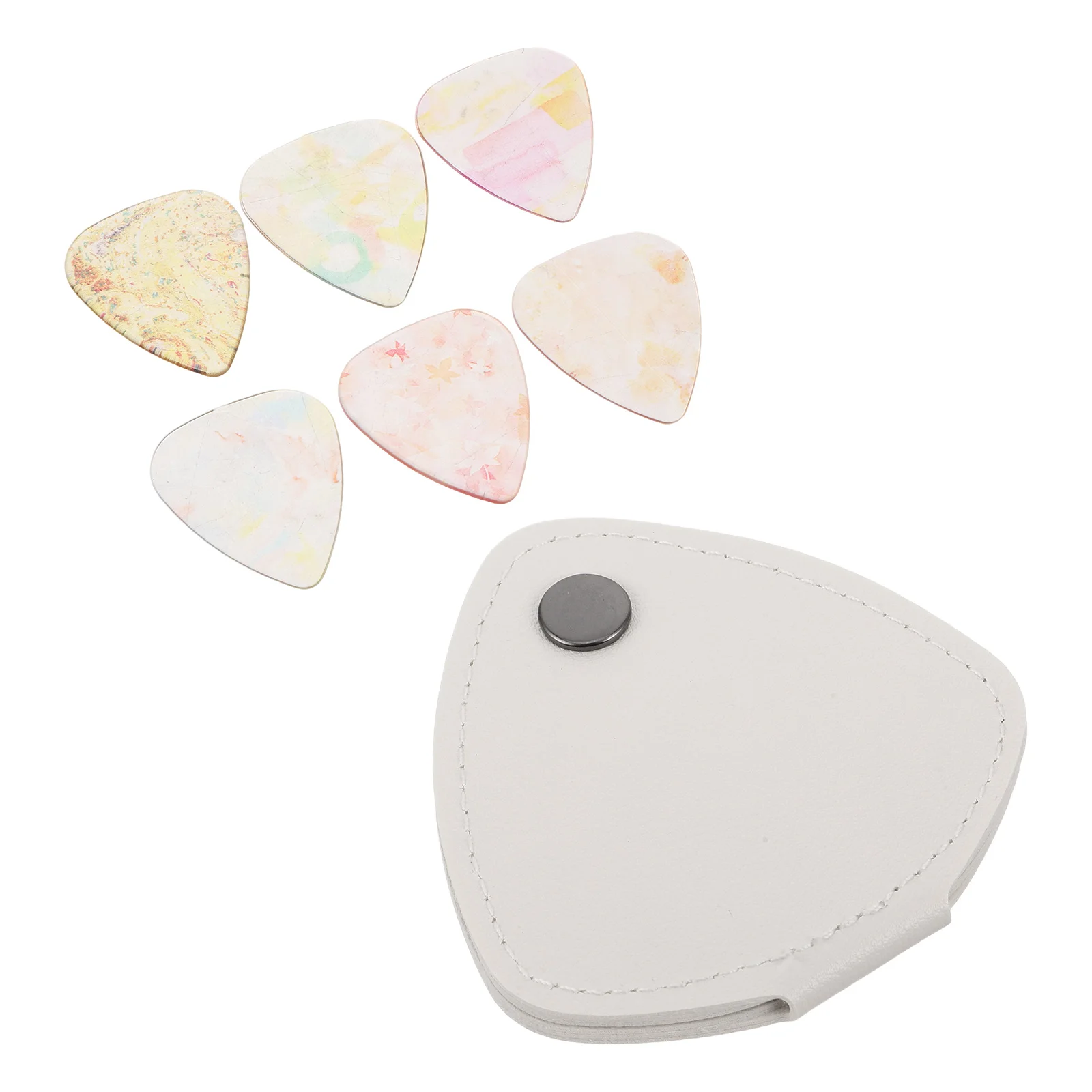 1Set Portable Guitar Pick Holder Case with Assorted Thickness Plectrums Clear Storage Bag for Acoustic Electric Bass Ukulele
1Set Portable Guitar Pick Holder Case with Assorted Thickness Plectrums Clear Storage Bag for Acoustic Electric Bass Ukulele