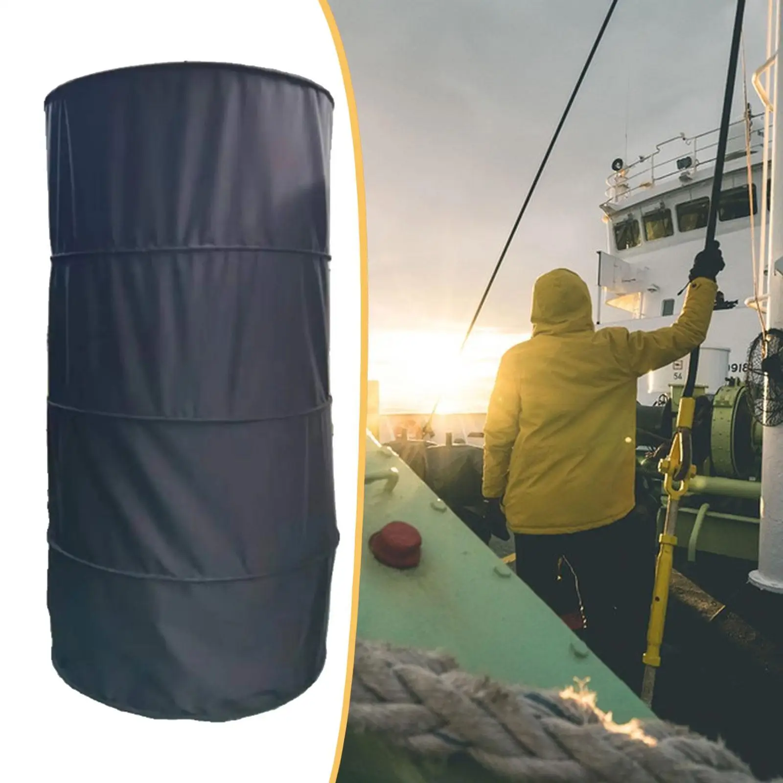 Marine Daylight Signal Canvas Cylinder Nautical Accessory for Boat Docking Anchoring and Maritime Inspection
Marine Daylight Signal Canvas Cylinder Nautical Accessory for Boat Docking Anchoring and Maritime Inspection