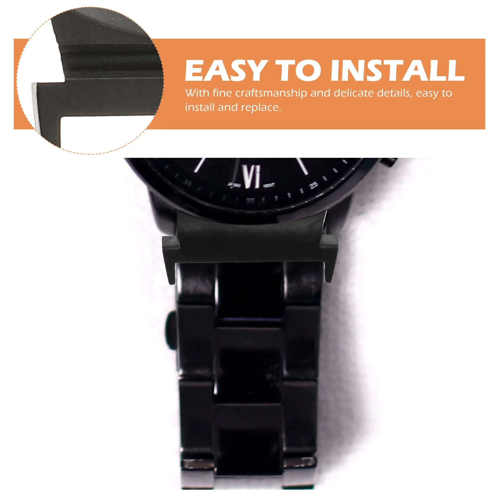 2Pcs Watchband Connectors Durable Watchstrap Adapter Compatible Galaxy Watch4 Classic Replacement Parts Watch Parts
2Pcs Watchband Connectors Durable Watchstrap Adapter Compatible Galaxy Watch4 Classic Replacement Parts Watch Parts