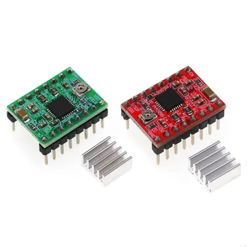 E1PF A4988 Step Motor Driver 3D Control Board for NEMA17 3D Printer Step Motor 2A Current
E1PF A4988 Step Motor Driver 3D Control Board for NEMA17 3D Printer Step Motor 2A Current