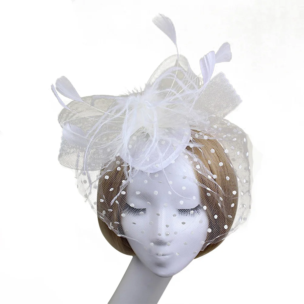 1 Piece Vintage Net Fascinator Hat Creamy White with Flower Bead Polka Dot Design Easy Clip for Wedding Party Prom Easter Bridal
1 Piece Vintage Net Fascinator Hat Creamy White with Flower Bead Polka Dot Design Easy Clip for Wedding Party Prom Easter Bridal