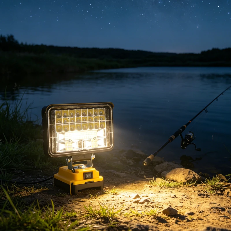 For Dewalt 20V Li-ion Battery LED Work Light 6000 Lumen Portable Floodlight Emergency Lighting for Garage Workshop Fishing
For Dewalt 20V Li-ion Battery LED Work Light 6000 Lumen Portable Floodlight Emergency Lighting for Garage Workshop Fishing