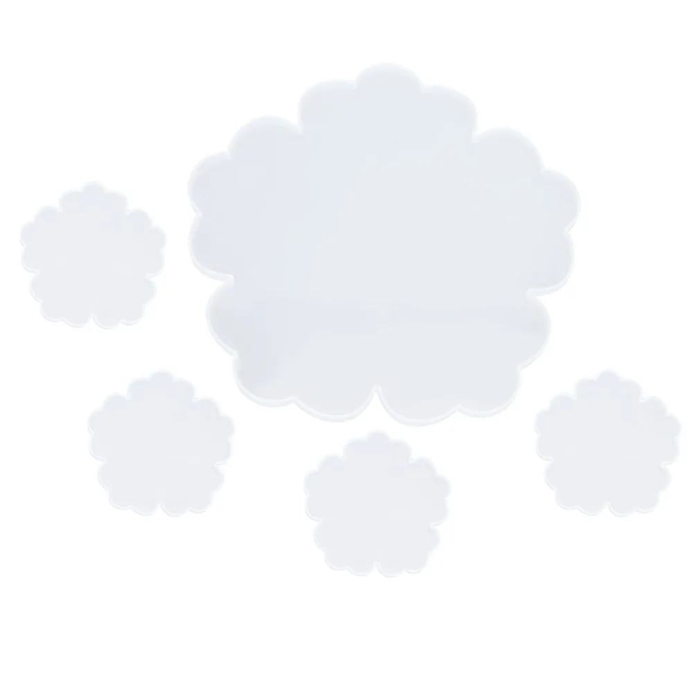 5pcs Flower Silicone Mould Set Coaster Mould Large Tray Fruit Tray Mould Silicone White Tea Tray Mould Home Decoration
5pcs Flower Silicone Mould Set Coaster Mould Large Tray Fruit Tray Mould Silicone White Tea Tray Mould Home Decoration
