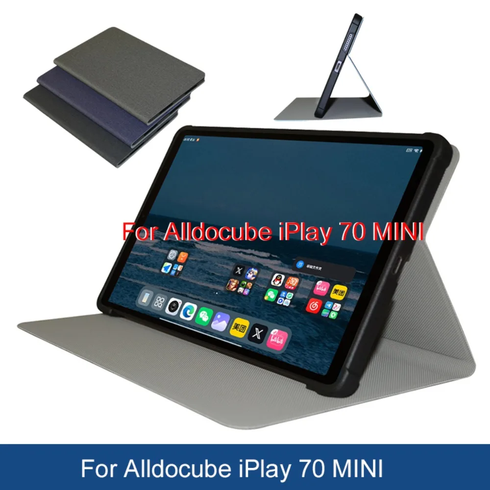 Flip Book Cover For Funda For Alldocube iPlay 70 mini 8.8" Tablet Case Smart Coque with Soft TPU Back Shell
Flip Book Cover For Funda For Alldocube iPlay 70 mini 8.8" Tablet Case Smart Coque with Soft TPU Back Shell