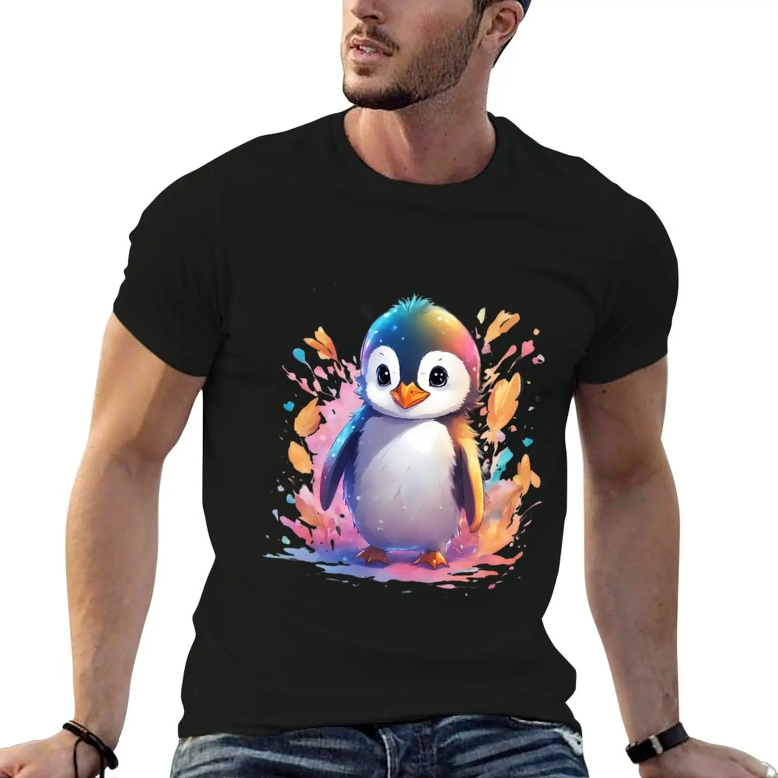 Baby Penguin Playtime Joy T-Shirt graphic shirts vintage t shirts custom t shirt compression shirt men
Baby Penguin Playtime Joy T-Shirt graphic shirts vintage t shirts custom t shirt compression shirt men