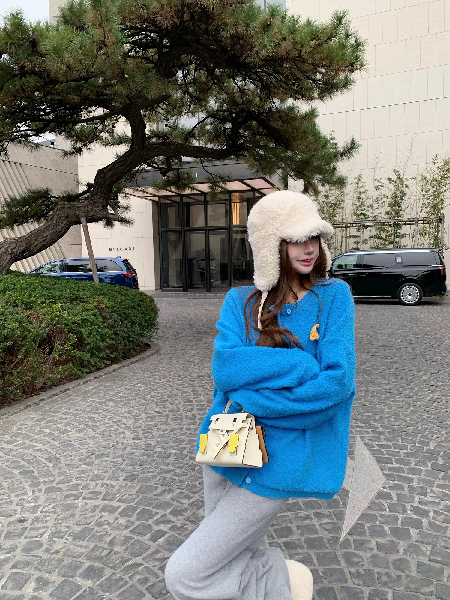 Zhaochencen Klein Blue Knitted Open Cardigan Women's Thiened Loose Lazy Sle Outerwear Autumn Winter New Arrival
Zhaochencen Klein Blue Knitted Open Cardigan Women's Thiened Loose Lazy Sle Outerwear Autumn Winter New Arrival