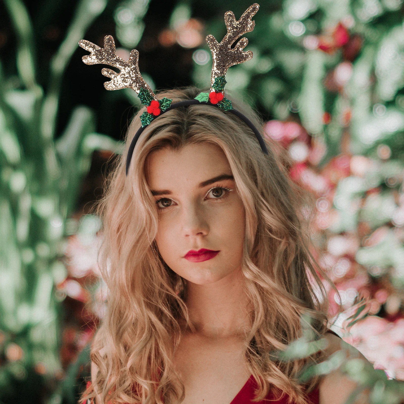 Festive Antler For Women Halloween Christmas Costume Cosplay Hair Accessory Dark Deer Horn Hairband Lightweight Reindeer Hair
Festive Antler For Women Halloween Christmas Costume Cosplay Hair Accessory Dark Deer Horn Hairband Lightweight Reindeer Hair