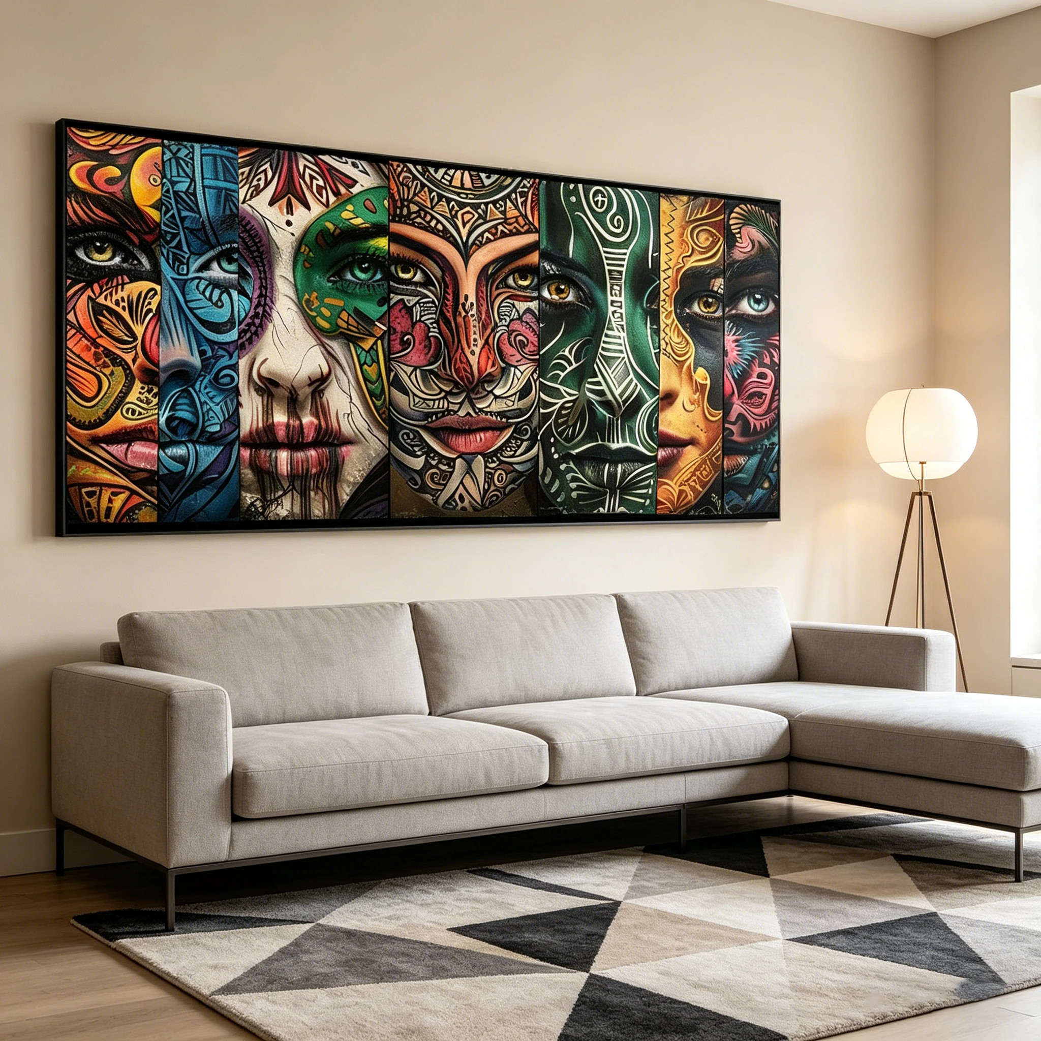 Colorful Faces Intricate Pattern Poster Print Tribal Tattoo Canvas Painting Abstract Portrait Wall Art Living Room Home Decor Pi
Colorful Faces Intricate Pattern Poster Print Tribal Tattoo Canvas Painting Abstract Portrait Wall Art Living Room Home Decor Pi