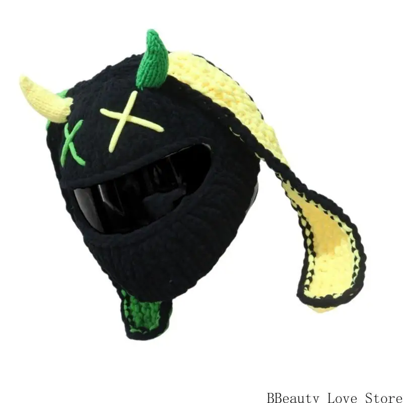 Hilarious Rabbits Ear Plush Motorcycle Helmets Cover Full Face Protective Cover for Motorcycling Knitted Helmets Headcover
Hilarious Rabbits Ear Plush Motorcycle Helmets Cover Full Face Protective Cover for Motorcycling Knitted Helmets Headcover