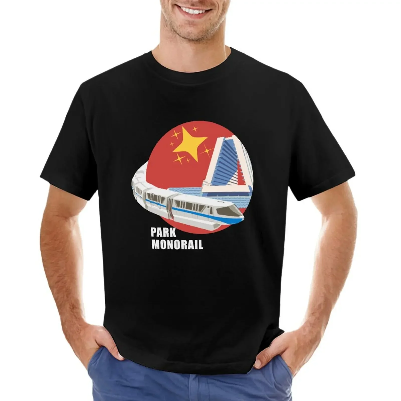 Park Monorail - Theme Park Art T-shirt summer top anime boys animal print mens white t shirts
Park Monorail - Theme Park Art T-shirt summer top anime boys animal print mens white t shirts