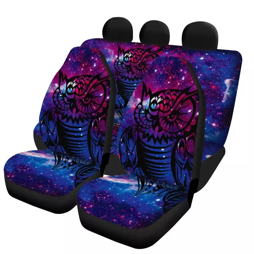 INSTANTARTS Galaxy Owl с принтом нескользящих чехлов на автомобильные сиденья, удобная защита переднего и заднего автомобильного сиденья, подходит для большинства автомобилей
INSTANTARTS Galaxy Owl с принтом нескользящих чехлов на автомобильные сиденья, удобная защита переднего и заднего автомобильного сиденья, подходит для большинства автомобилей