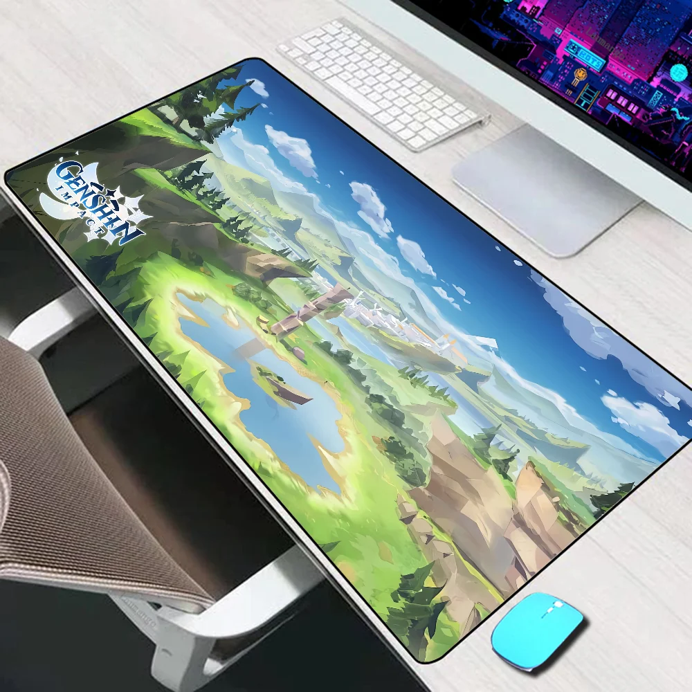Genshin Impact Landscape Large Mouse Pad Gaming Accessories Mouse Mat Laptop Keyboard Mat PC Gamer Desk Pad Computer Mousepad
Genshin Impact Landscape Large Mouse Pad Gaming Accessories Mouse Mat Laptop Keyboard Mat PC Gamer Desk Pad Computer Mousepad