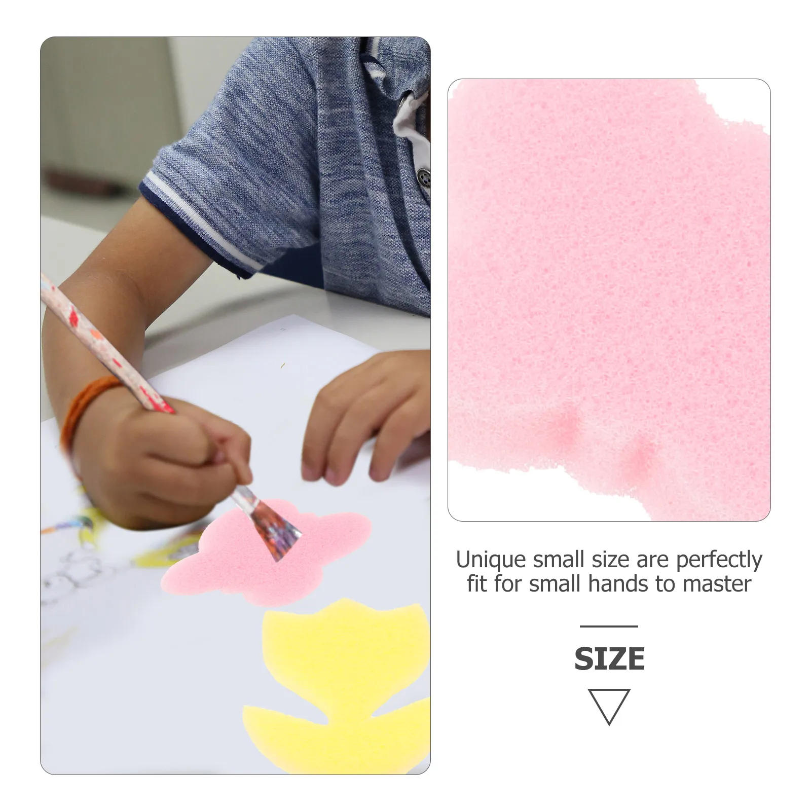 24 Pcs Brush Painting Set Child Arts and Crafts Kits Animals Sponge Shapes for Kids Sponges
24 Pcs Brush Painting Set Child Arts and Crafts Kits Animals Sponge Shapes for Kids Sponges