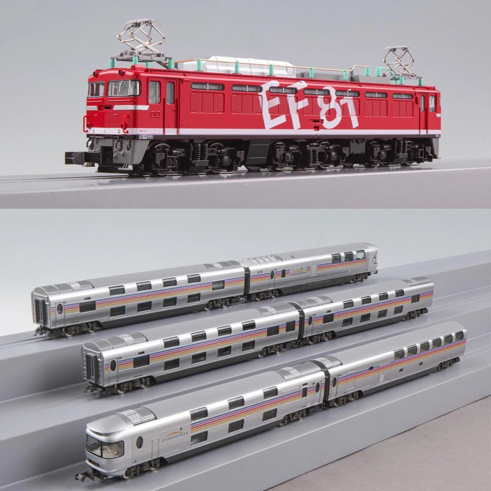 KATO N-Type 1/160 Игрушечный поезд E26 Series 10-2112/3066-F EF81 Cassiopeia Rainbow Paint Two Options Train Set Игрушка для мальчика в подарок
KATO N-Type 1/160 Игрушечный поезд E26 Series 10-2112/3066-F EF81 Cassiopeia Rainbow Paint Two Options Train Set Игрушка для мальчика в подарок
