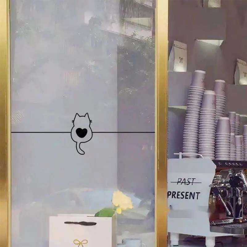 Cat Cartoon Pattern Glass Door Anti-Collision Sticker Living Room Balcony Kitchen Bedroom Sliding Door Waistline Decorative
Cat Cartoon Pattern Glass Door Anti-Collision Sticker Living Room Balcony Kitchen Bedroom Sliding Door Waistline Decorative