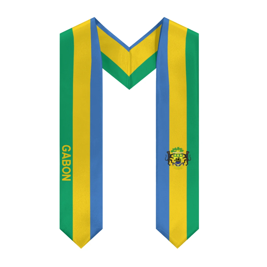 More design Graduation shawl Gabon Emblem & United States Flag Stole Sash Honor Study Aboard International Students
More design Graduation shawl Gabon Emblem & United States Flag Stole Sash Honor Study Aboard International Students