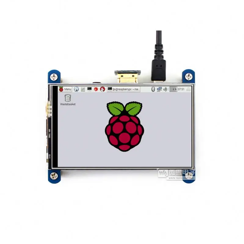 Waveshare Raspberry Pi 4th Generation 4-inch Resistance Screen Raspberry Pi Screen HD-MI Display IPS Touch Screen
Waveshare Raspberry Pi 4th Generation 4-inch Resistance Screen Raspberry Pi Screen HD-MI Display IPS Touch Screen