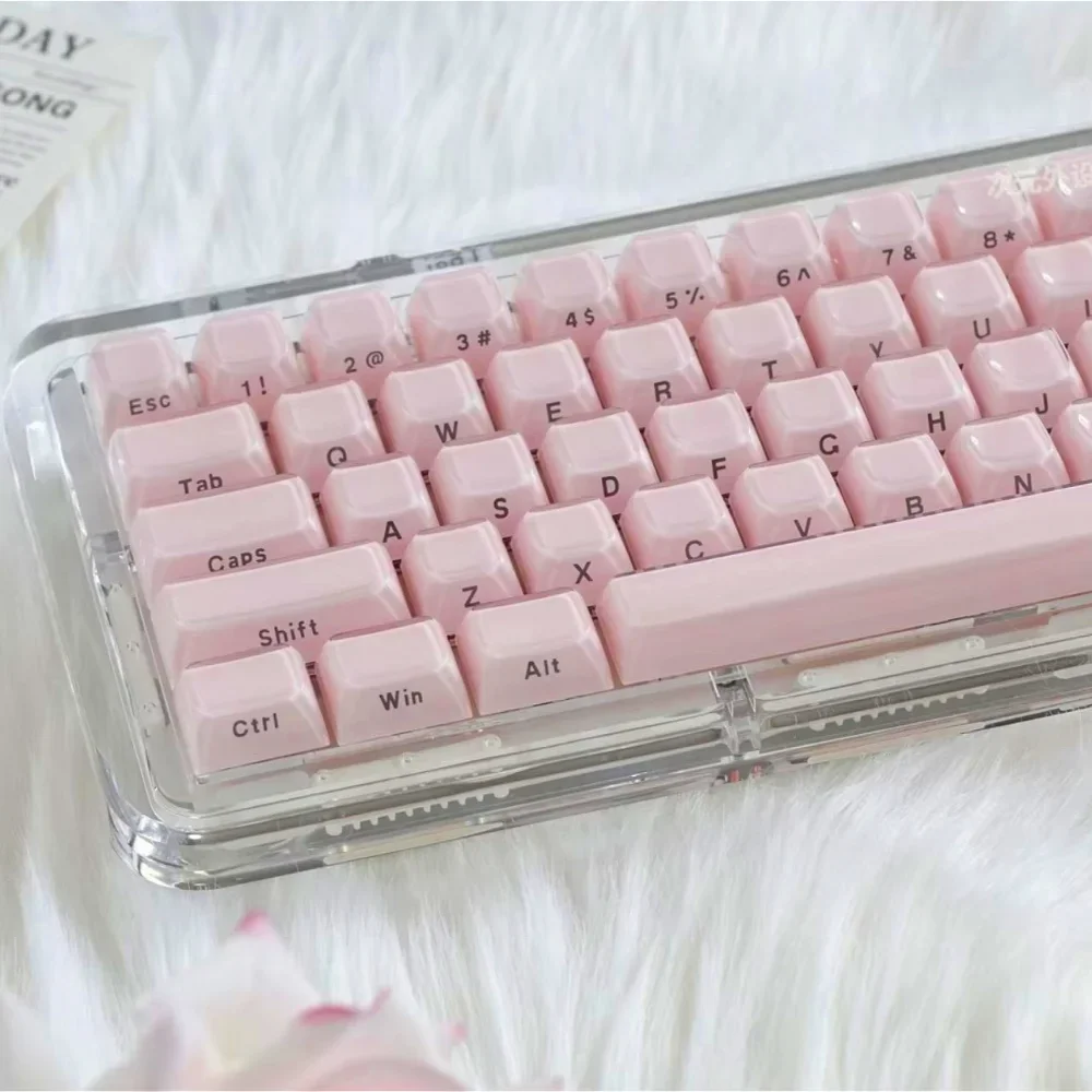 Crystal OEM Keycaps 113 Keys 2-color Molding PC PBT Side Engraved Translucent for 60/80/87/98/104/108 Mechanical Keyboards
Crystal OEM Keycaps 113 Keys 2-color Molding PC PBT Side Engraved Translucent for 60/80/87/98/104/108 Mechanical Keyboards