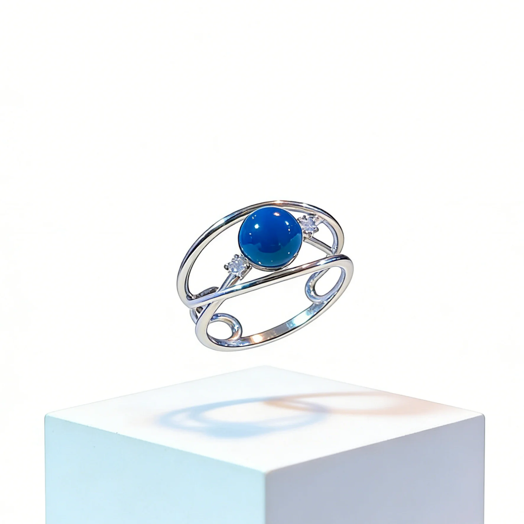 Dominican Blue Amber Ring 7mm Sterling Silver Natural Handmade Women Men Wedding Engagement Jewelry Gift
Dominican Blue Amber Ring 7mm Sterling Silver Natural Handmade Women Men Wedding Engagement Jewelry Gift