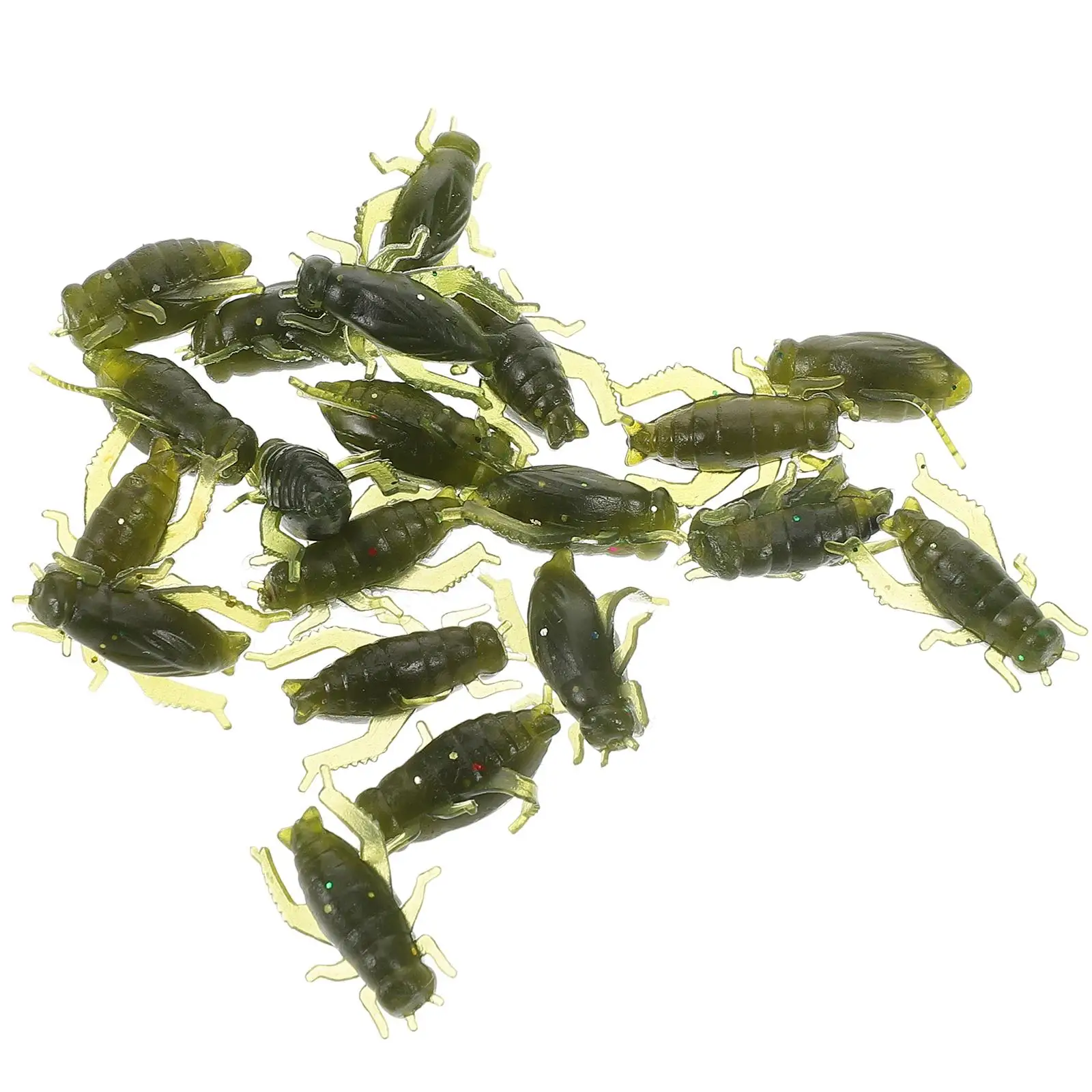 20 Pcs Artificial Baits for Bass Fishing Tools Subsoft Reusable Portable Fish Bait Lightweight Gifts
20 Pcs Artificial Baits for Bass Fishing Tools Subsoft Reusable Portable Fish Bait Lightweight Gifts