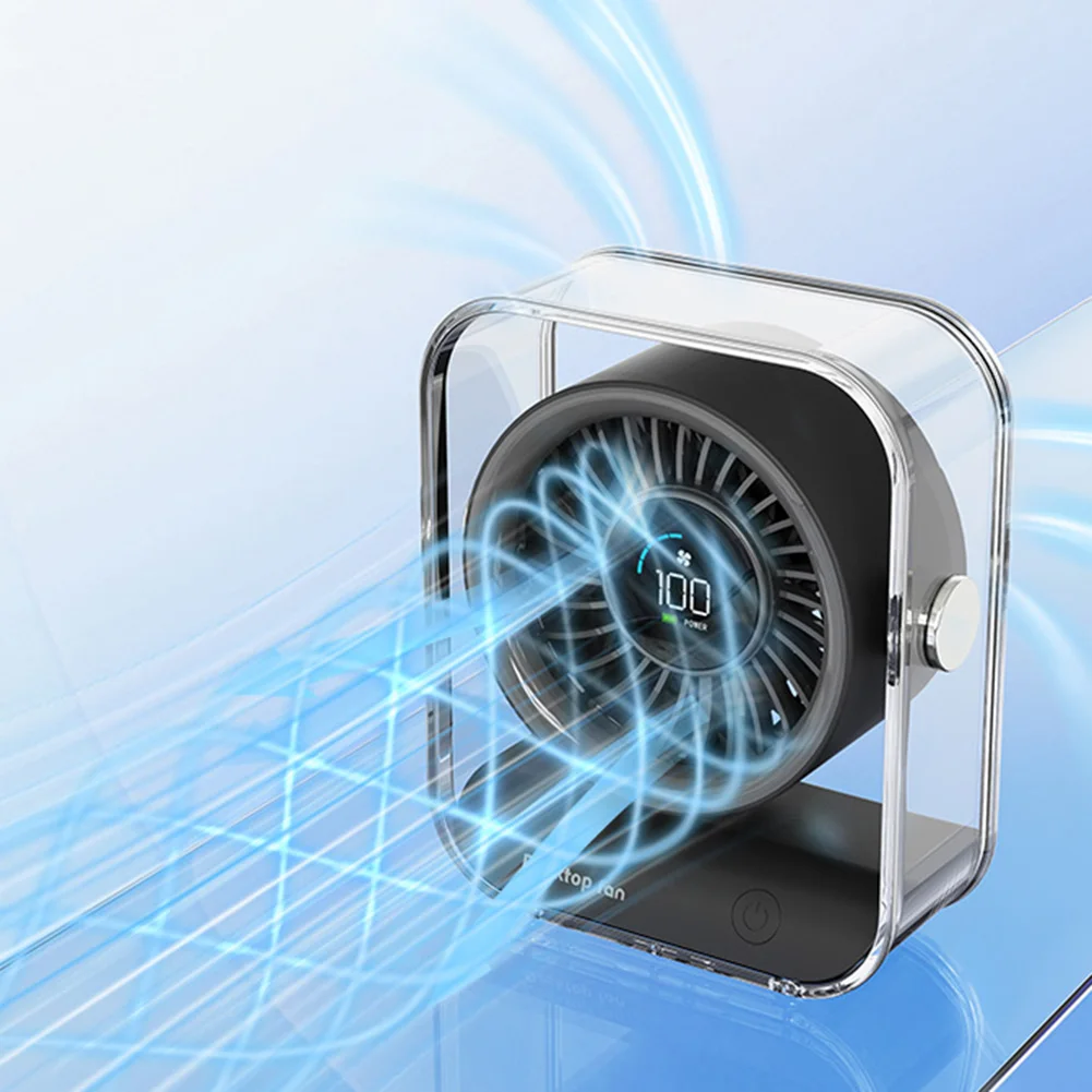 USB 100-Speed Adjustable Fan Household Silent Desktop Fan LED Screen Display Adjustable Cool-down Desktop Fan With USB Plug-in
USB 100-Speed Adjustable Fan Household Silent Desktop Fan LED Screen Display Adjustable Cool-down Desktop Fan With USB Plug-in