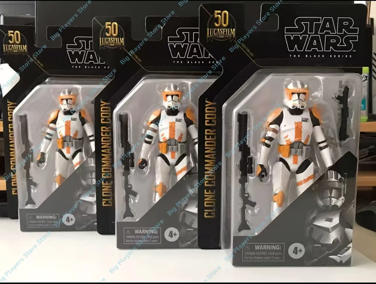 Hasbro Star Wars Black Series Archive Clone Commander Cody 6" Action Figure Original Black Series Toys Doll Model
Hasbro Star Wars Black Series Archive Clone Commander Cody 6" Action Figure Original Black Series Toys Doll Model
