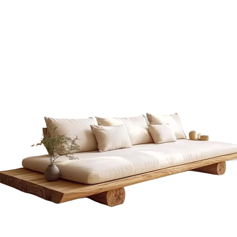 New Chinese pine sofa bed B & B hotel log wind sofa chair solid wood furniture balcony sofa seat
New Chinese pine sofa bed B & B hotel log wind sofa chair solid wood furniture balcony sofa seat