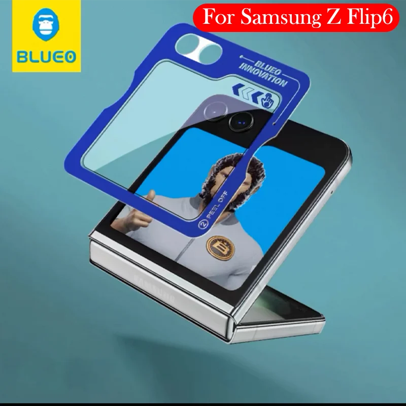 BLUEO Tempered Glass For Samsung Z Flip 6 Screen Protector for SAMSUNG Z FLIP 6
BLUEO Tempered Glass For Samsung Z Flip 6 Screen Protector for SAMSUNG Z FLIP 6